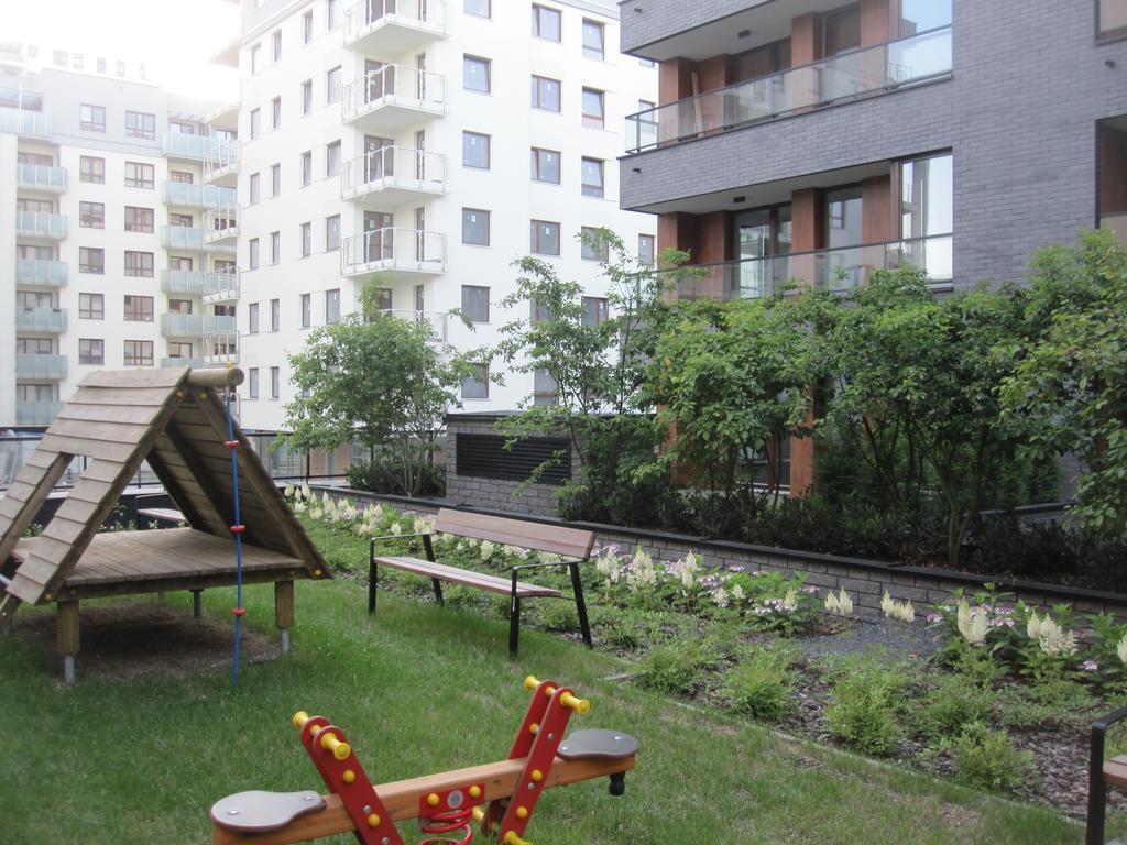 Ferienwohnung Inceety Studio Warschau Exterior foto